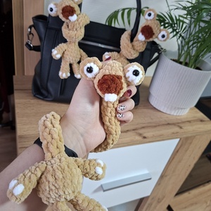 Horgolt sid táskadísz - játék & sport - plüssállat & játékfigura - más figura - Meska.hu