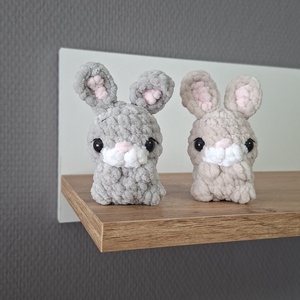Horgolt mini nyuszi - játék & sport - plüssállat & játékfigura - nyuszi - Meska.hu