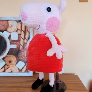 Horgolt peppa malac - Meska.hu