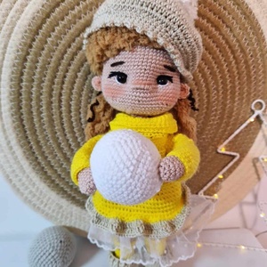 Horgolt baba, horgolás, amigurumi - játék & sport - baba & babaház - baba - Meska.hu