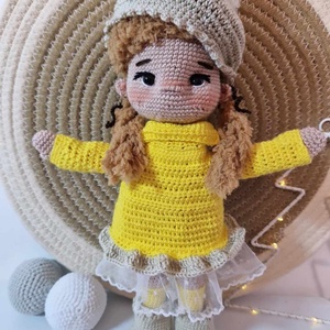 Horgolt baba, horgolás, amigurumi - játék & sport - baba & babaház - baba - Meska.hu