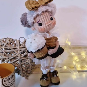 Horgolt baba, horgolás, amigurumi - játék & sport - baba & babaház - baba - Meska.hu