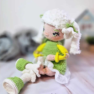 Horgolt baba, horgolás, amigurumi, kézzel készült, egyedi horgolt,  - játék & sport - baba & babaház - baba - Meska.hu
