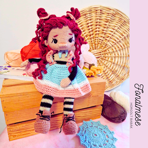 Horgolt baba, horgolás, amigurumi - játék & sport - baba & babaház - baba - Meska.hu