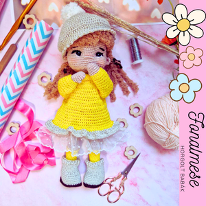 Horgolt baba, horgolás, amigurumi - Meska.hu
