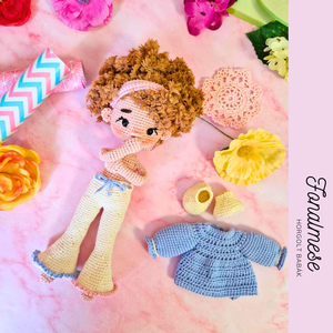 Horgolt baba, horgolás, amigurumi - játék & sport - baba & babaház - baba - Meska.hu