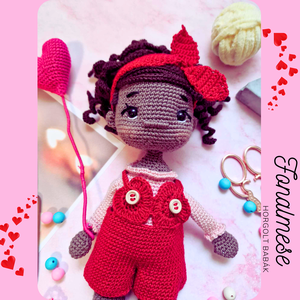 Horgolt baba, horgolás, amigurumi, Valentina - játék & sport - baba & babaház - baba - Meska.hu