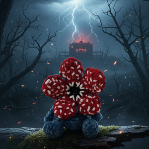 Plüss demogorgon - játék & sport - plüssállat & játékfigura - plüss mesefigurák - Meska.hu