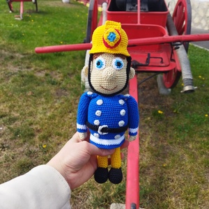 Tűzoltó Sam , Játék & Sport, Plüssállat & Játékfigura, Plüss mesefigurák, Horgolás, MESKA