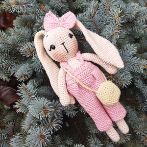 Horgolt nyuszi - Meska.hu