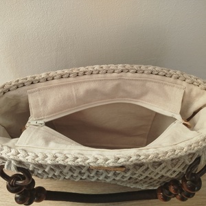 Bézs kézitáska - táska & tok - kézitáska & válltáska - kézitáska - Meska.hu