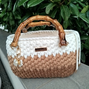 Horgolt kézi táska - Meska.hu