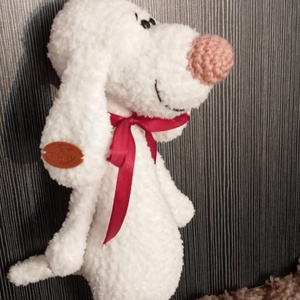 Horgolt kutyus - játék & sport - plüssállat & játékfigura - kutya - Meska.hu