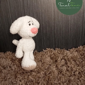 Horgolt kutyus - játék & sport - plüssállat & játékfigura - kutya - Meska.hu