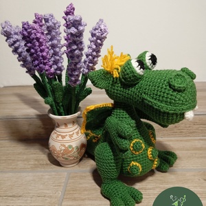 Süsü a sárkány - játék & sport - plüssállat & játékfigura - plüss sárkány - Meska.hu