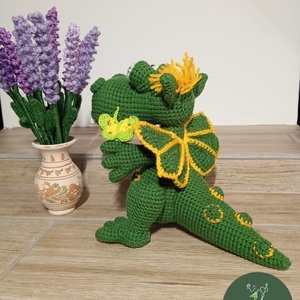 Süsü a sárkány - játék & sport - plüssállat & játékfigura - plüss sárkány - Meska.hu