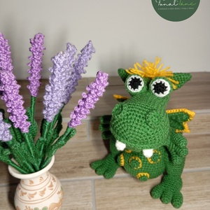 Süsü a sárkány - játék & sport - plüssállat & játékfigura - plüss sárkány - Meska.hu