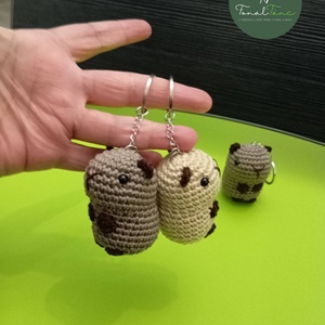 Kapibara kulcstartó - táska & tok - kulcstartó & táskadísz - kulcstartó - Meska.hu