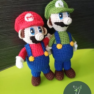 Super Mario és Luigi - játék & sport - plüssállat & játékfigura - plüss mesefigurák - Meska.hu