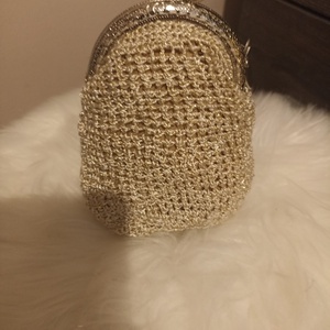 Kézzel horgolt pénztárca szív alakú csattal � finom, elegáns, különleges, Táska & Tok, Pénztárca & Más tok, Aprópénztartó, Horgolás, MESKA