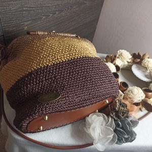 Napmeleg Fonat � Kézzel készült horgolt táska - Meska.hu