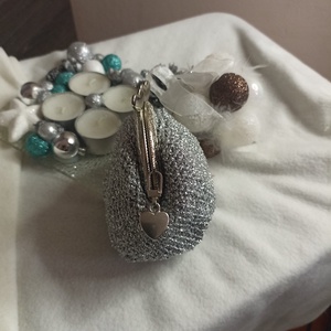 Ezüst Csillanás � Elegáns aprópénztárca - Meska.hu