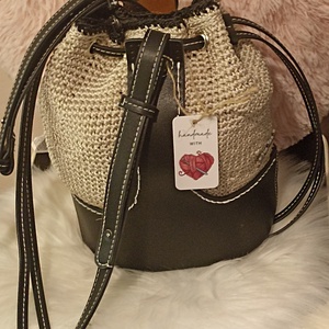 ��  �ben Harmónia Handmade Bag � kézzel horgolt táska � - táska & tok - kézitáska & válltáska - kézitáska - Meska.hu