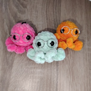 Polip , Játék & Sport, Plüssállat & Játékfigura, Polip, medúza, Horgolás, MESKA