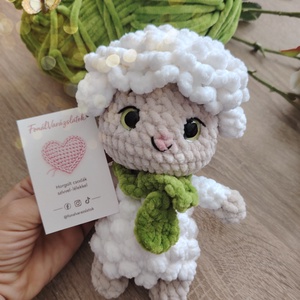 Horgolt bárány , Játék & Sport, Plüssállat & Játékfigura, Más figura, Horgolás, MESKA