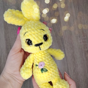 Pocket nyuszi  - játék & sport - plüssállat & játékfigura - nyuszi - Meska.hu