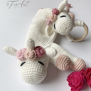 Unikornis amigurumi szett - játék & sport - Meska.hu