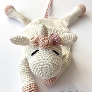 Unikornis amigurumi szett - játék & sport - babalátogató ajándékcsomag - Meska.hu