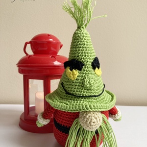 Amigurumi Grincs - otthon & életmód - dekoráció - manók - Meska.hu