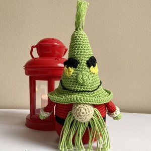 Amigurumi Grincs - otthon & életmód - dekoráció - manók - Meska.hu