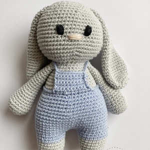Amigurumi nyuszi - játék & sport - plüssállat & játékfigura - nyuszi - Meska.hu