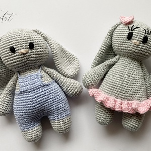 Amigurumi nyuszi - Meska.hu