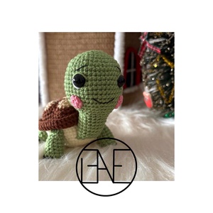 Leó a teknős - horgolásminta, DIY (Csináld magad), Szabásminta, útmutató, Horgolási minta, Horgolás, Hímzés, MESKA