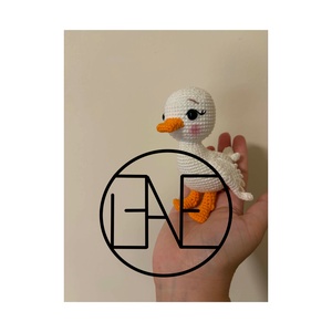 Csámpi a kacsa- amigurumi horgolásminta - diy (csináld magad) - szabásminta, útmutató - horgolási minta - Meska.hu