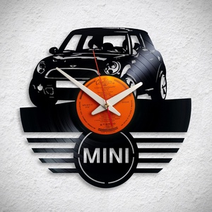 Mini Morris - Bakelit falióra, Otthon & Életmód, Dekoráció, Fali és függő dekoráció, Falióra & óra, Újrahasznosított alapanyagból készült termékek, MESKA