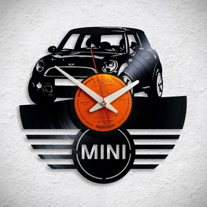 Mini Morris - Bakelit falióra, Otthon & Lakás, Dekoráció, Fali és függő dekoráció, Falióra & óra, Újrahasznosított alapanyagból készült termékek, MESKA