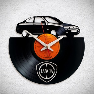 Lancia Kappa Coupe - Bakelit falióra, Otthon & Életmód, Dekoráció, Fali és függő dekoráció, Falióra & óra, Újrahasznosított alapanyagból készült termékek, MESKA