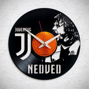 Bakelit falióra  Juventus - Nedved - Meska.hu