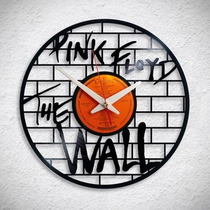Pink Floyd  The Wall - Bakelit falióra, Otthon & Lakás, Dekoráció, Fali és függő dekoráció, Falióra & óra, Újrahasznosított alapanyagból készült termékek, MESKA