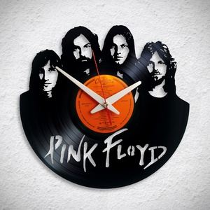 Pink Floyd  - Bakelit falióra, Otthon & Lakás, Dekoráció, Fali és függő dekoráció, Falióra & óra, Újrahasznosított alapanyagból készült termékek, MESKA