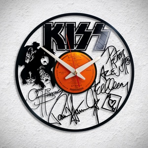 Kiss No1  - Bakelit falióra, Otthon & Életmód, Dekoráció, Fali és függő dekoráció, Falióra & óra, Újrahasznosított alapanyagból készült termékek, MESKA