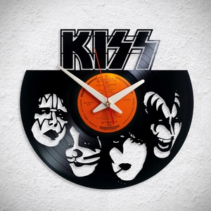 Kiss No2  - Bakelit falióra, Otthon & Életmód, Dekoráció, Fali és függő dekoráció, Falióra & óra, Újrahasznosított alapanyagból készült termékek, MESKA
