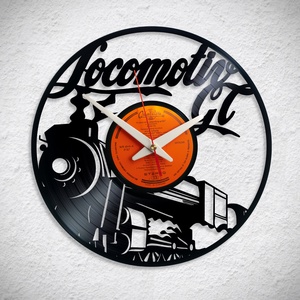 LGT - Locomotiv GT - Bakelit falióra, Otthon & Életmód, Dekoráció, Fali és függő dekoráció, Falióra & óra, Újrahasznosított alapanyagból készült termékek, MESKA