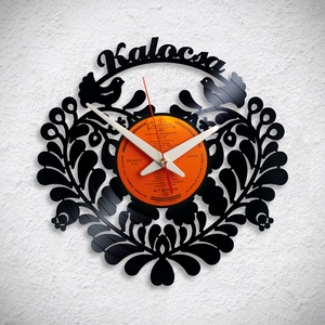 Kalocsa - Bakelit falióra, Otthon & Életmód, Dekoráció, Fali és függő dekoráció, Falióra & óra, Újrahasznosított alapanyagból készült termékek, MESKA