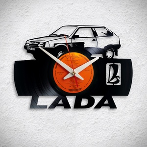 Lada - Zsiguli - 4 féle - Bakelit falióra - otthon & életmód - dekoráció - fali és függő dekoráció - falióra & óra - Meska.hu