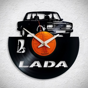 Lada - Zsiguli - 4 féle - Bakelit falióra - otthon & életmód - dekoráció - fali és függő dekoráció - falióra & óra - Meska.hu